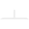 Ekena Millwork Portland Architectural Grade PVC Gable Bracket, 108"W x 36"H x 2"D x 6"F, 8/12 Pitch GBP108X36X0206POR00 - alternate 4